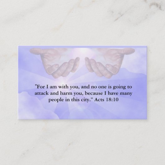 Christelijk Visitekaartje (Voorkant)