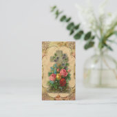 Christelijk Visitekaartje voor paaskruis (Staand voorkant)