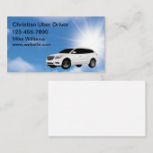 Christelijk Visitekaartje voor Ride Hailing Servic (Voorkant / Achterkant)