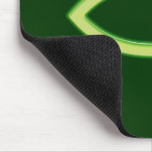 Christelijk vislicht groen muismat (Hoek)