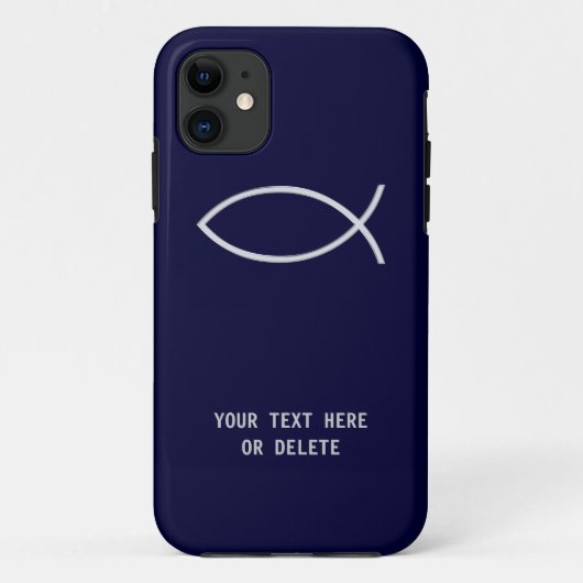 Christelijk vissymbool Case-Mate iPhone case (Achterkant)