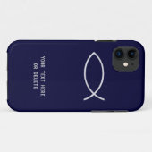 Christelijk vissymbool Case-Mate iPhone case (Achterkant (horizontaal))
