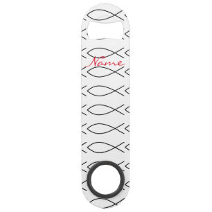 Christelijk vissymbool Ichthys Thunder_Cove Speed Flessenopener