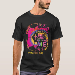Christelijk Voetbal T-shirt Meisjes Tiener Kindere