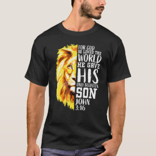 Christelijk voor heren Leon van Judah Grafische Go T-shirt