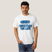 Christelijk voor het leven, Christelijk shirt, Cus T-shirt (Voorkant volledig)