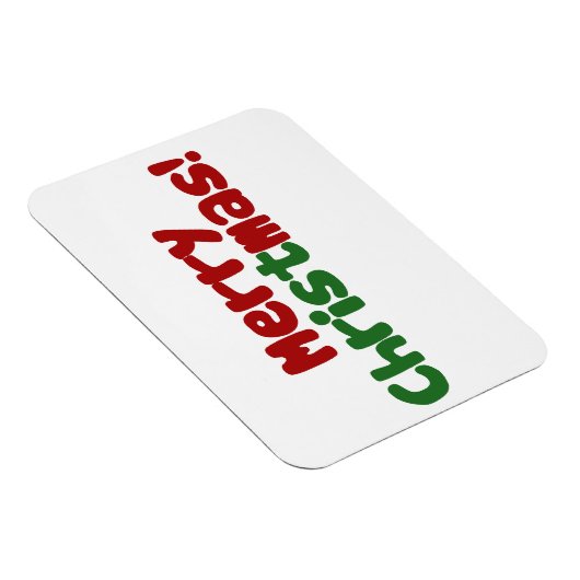 Christelijk vrolijk kerstfeest magneet (Rechterzijde)