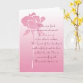 Christelijk Wenskaart voor moeder of vrouw Kaart (Gele Bloem)