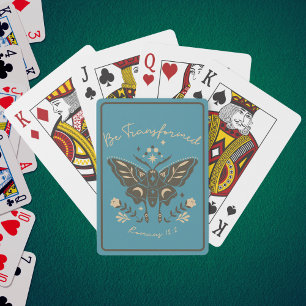 Christelijk worden getransformeerd Romeinen 12:2 B Pokerkaarten