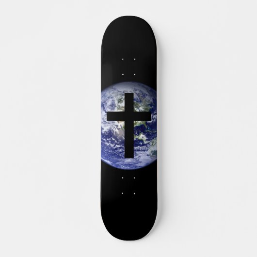 Christelijk World Cross Board Skateboard (Voorkant)