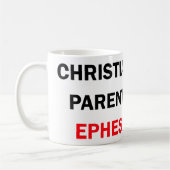 Christelijk zacht Ouderschap 101: Efeziërs 6:4 Koffiemok (Links)