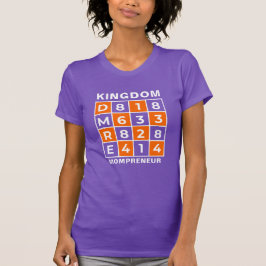 Christelijk zakendoen KONINKRIJK MOMPRENEUR T-shirt