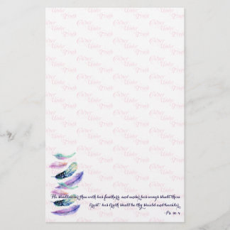 CHRISTELIJK ZAL HIJ U HOESJES BRIEFPAPIER