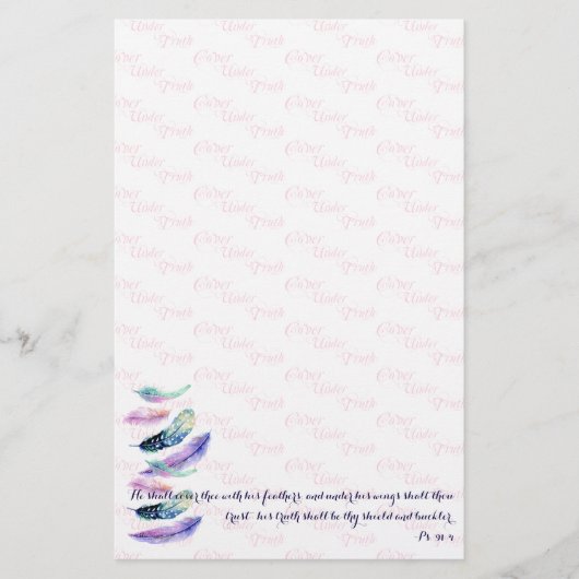 CHRISTELIJK ZAL HIJ U HOESJES BRIEFPAPIER (Voorkant)