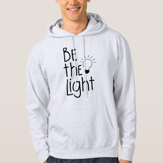 Christelijk zijn het lichte grappige Inspirerend Hoodie (Voorkant)