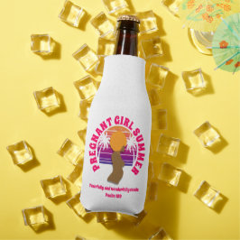 Christelijk ZWANGER MEISJE ZOMER Afro Queen Flesjeskoeler