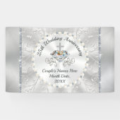CHRISTELIJKE 25th Wedding Jubileum Banners (Horizontaal)