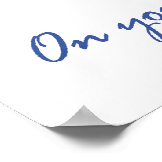 Christelijke 40e verjaardag cadeautjes poster (Hoek)