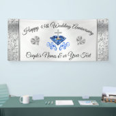 Christelijke 45e bruiloft Jubileum Decoraties Spandoek (Beurs)