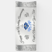 Christelijke 45e bruiloft Jubileum Decoraties Spandoek (Verticaal)