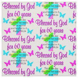 CHRISTELIJKE 60 JAAR OUDE PRAYER STOF