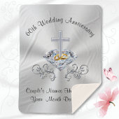 Christelijke 60ste verjaardag geschenken gooien de sherpa deken