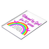 CHRISTELIJKE 80E BIRTHDAY NOTITIEBOEK (Linkerzijde)