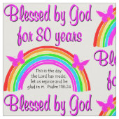 CHRISTELIJKE 80E BIRTHDAY STOF (Close Up)