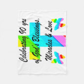 CHRISTELIJKE 90th Fleece Deken (Voorkant)