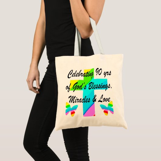 CHRISTELIJKE 90th Tote Bag (Voorkant (product))