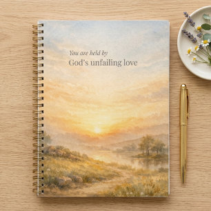 Christelijke Aanmoediging Gods Onfeilbare Liefde Notitieboek