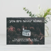 Christelijke Aanmoediging Vriend Kaart (Staand voorkant)