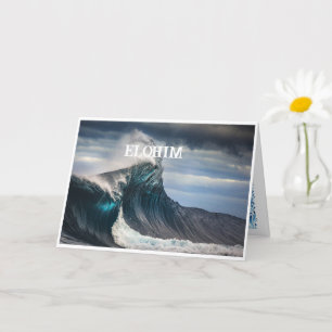 Christelijke aansporingskaart kaart