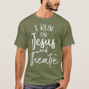 Christelijke acteurs die ik op Jezus en Jezus ren T-shirt
