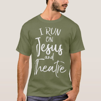 Christelijke acteurs die ik op Jezus en Jezus ren T-shirt
