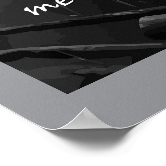 Christelijke affirmatie en bijbel poster (Hoek)