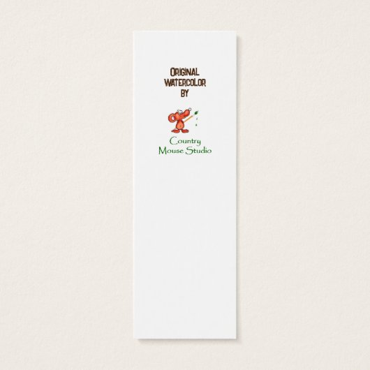 Christelijke affirmatie Quote & Scripture Bladwijz Mini Visitekaartjes (Achterkant)