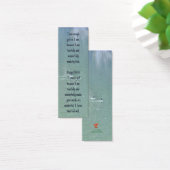 Christelijke affirmatie Quote & Scripture Bladwijz Mini Visitekaartjes (Bureau)