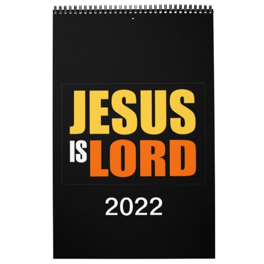 Christelijke agenda 2022 - Vette kleuren Kalender (Hoes)