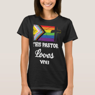 Christelijke allly Inclusive Pride Clergy Deze pre T-shirt