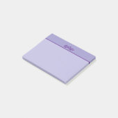 Christelijke AMEN Sticky Notitieblok PurpleTypolog Post-it® Notes (Schuin)