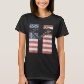 Christelijke Amerikaanse vlag T-shirt (Voorkant)