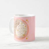 Christelijke Angel Serenity Prayer Koffiemok (Voorkant links)