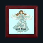 Christelijke angel voor de oceaan cadeaudoosje<br><div class="desc">Ocean Angel Gift Box, Angel T-shirts en Angel geschenken van ArtMuvz Illustration. Misty Ocean Angel T-shirt voor mama, papa, kinder, baby. Christelijke Angel verjaardags- en kerstcadeaus, canvas tas, mok, pet. Engelengeschenken zijn een doordachte en betekenisvolle manier om iemand die je geeft een show te geven. Of je nu op zoek...</div>