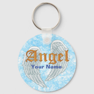 Christelijke Angel Wings Sleutelhanger