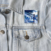 Christelijke angst vs Faith Pin Vierkante Button 5,1 Cm (In situ)