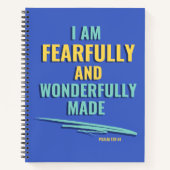 Christelijke angstaanjagende psalm 139 notitieboek (Voorkant)