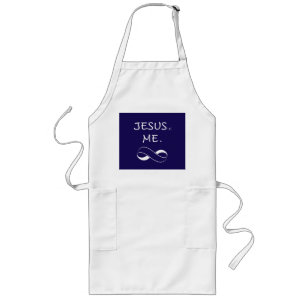 Christelijke Aprons Jesus me Infinity Baking Feest Lang Schort