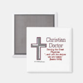 Christelijke arts magneet (Voorkant / Achterkant)