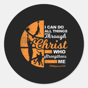 Christelijke Athlete Apparel Sport Filippijnen 4 1 Ronde Sticker